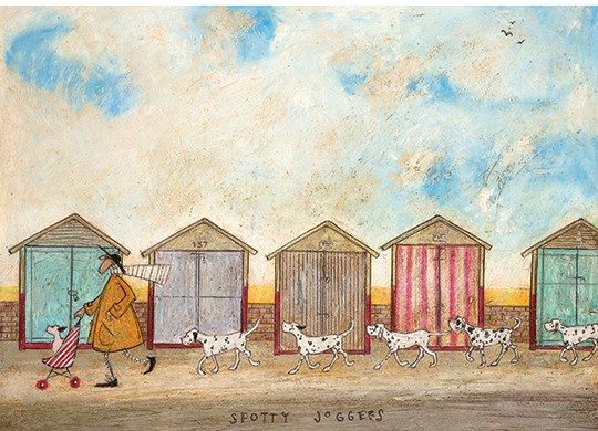 Spotty Joggers - Sam Toft